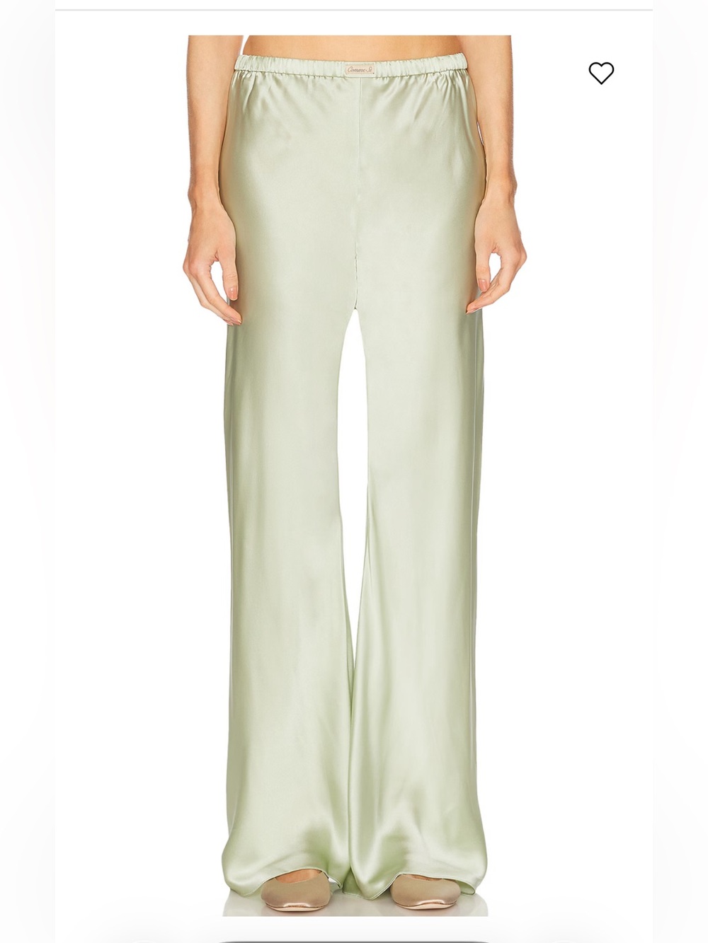 Comme Si Silk Bias Pant